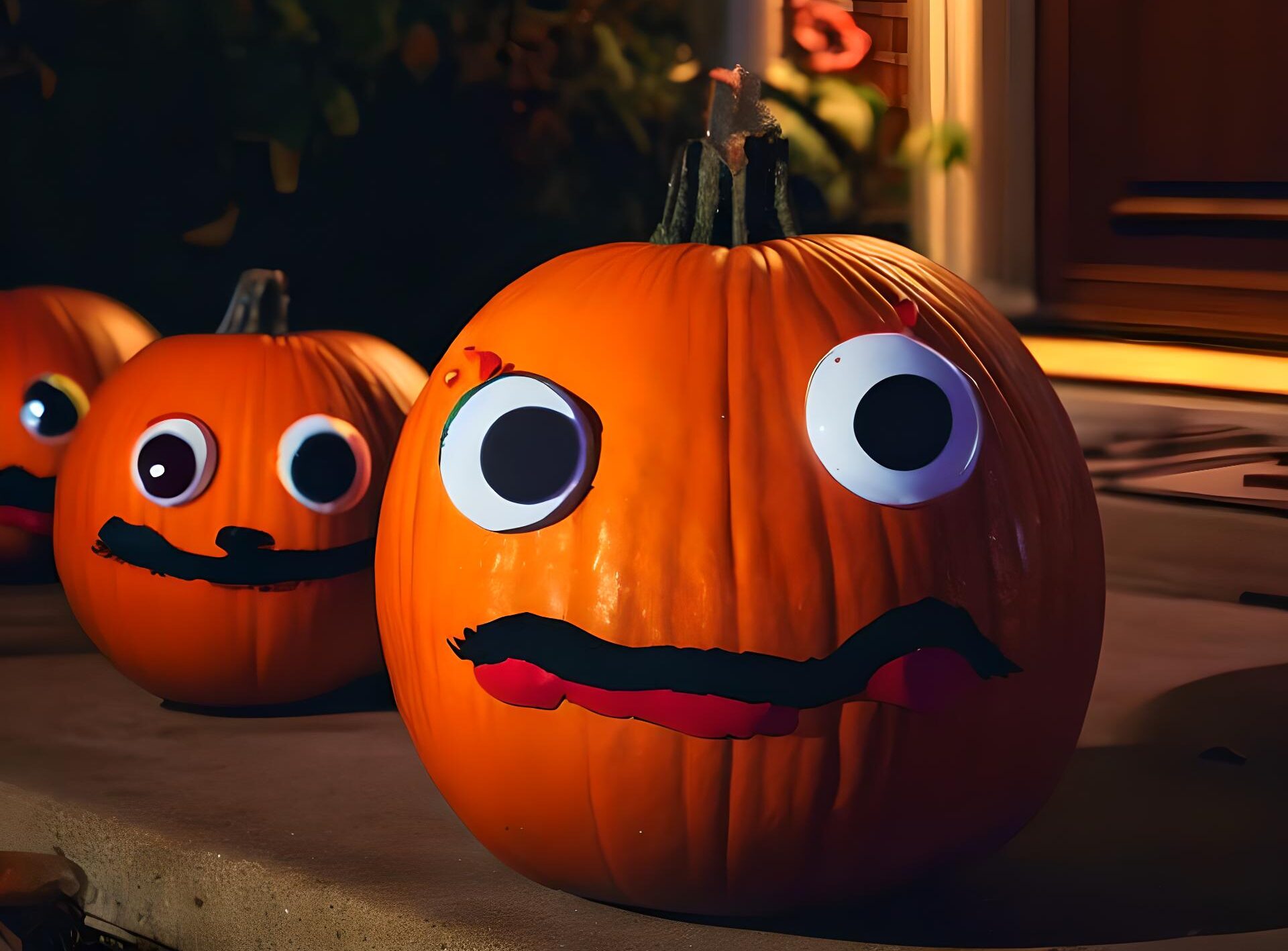 Pumpkins Without the Carving Crises